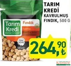 TARIM KREDİ KAVRULMUŞ FINDIK 500 G